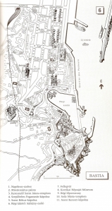 Bastia térkép
